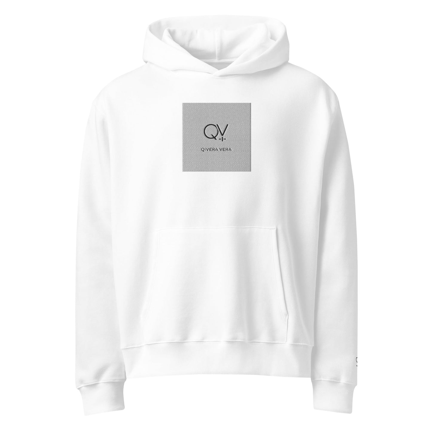 QIVERA VERA - Monogramme _ Sweat à capuche épais oversize - QIVERA VERAQIVERA VERA - Monogramme _ Sweat à capuche épais oversizeQIVERA VERAéco - responsable