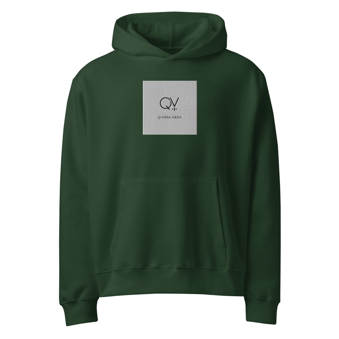 QIVERA VERA - Monogramme _ Sweat à capuche épais oversize - QIVERA VERAQIVERA VERA - Monogramme _ Sweat à capuche épais oversizeQIVERA VERAéco - responsable