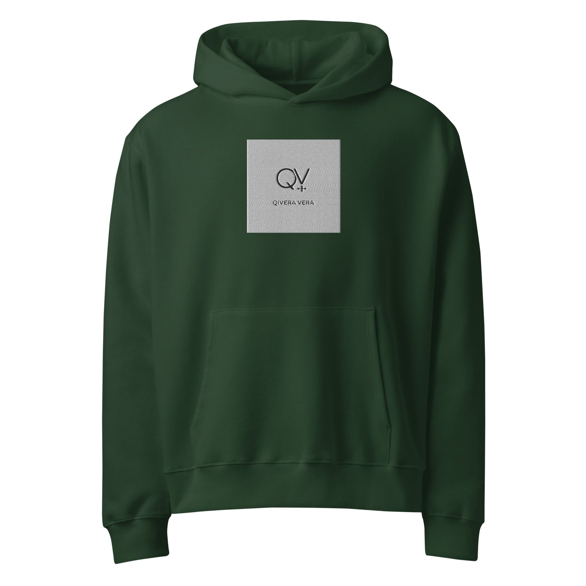 QIVERA VERA - Monogramme _ Sweat à capuche épais oversize - QIVERA VERAQIVERA VERA - Monogramme _ Sweat à capuche épais oversizeQIVERA VERAéco - responsable