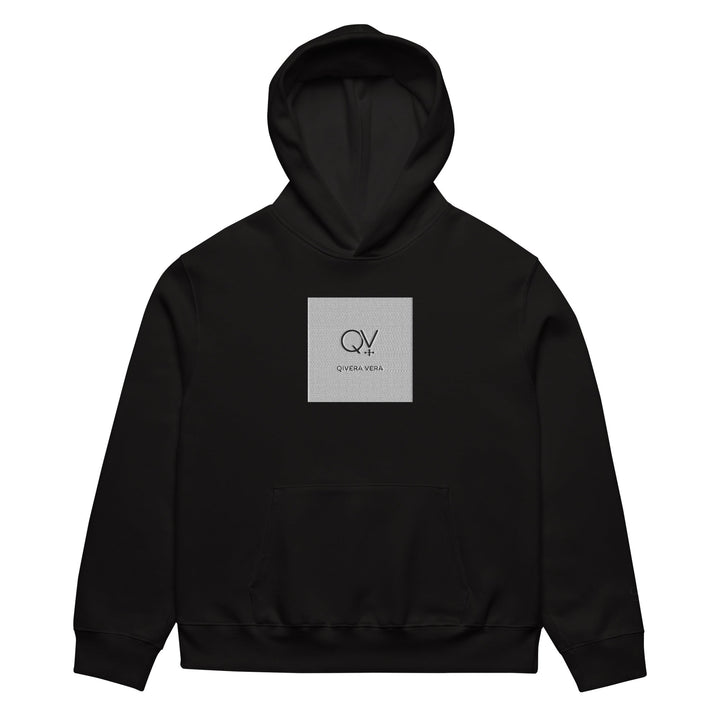 QIVERA VERA - Monogramme _ Sweat à capuche épais oversize - QIVERA VERAQIVERA VERA - Monogramme _ Sweat à capuche épais oversizeQIVERA VERAéco - responsable