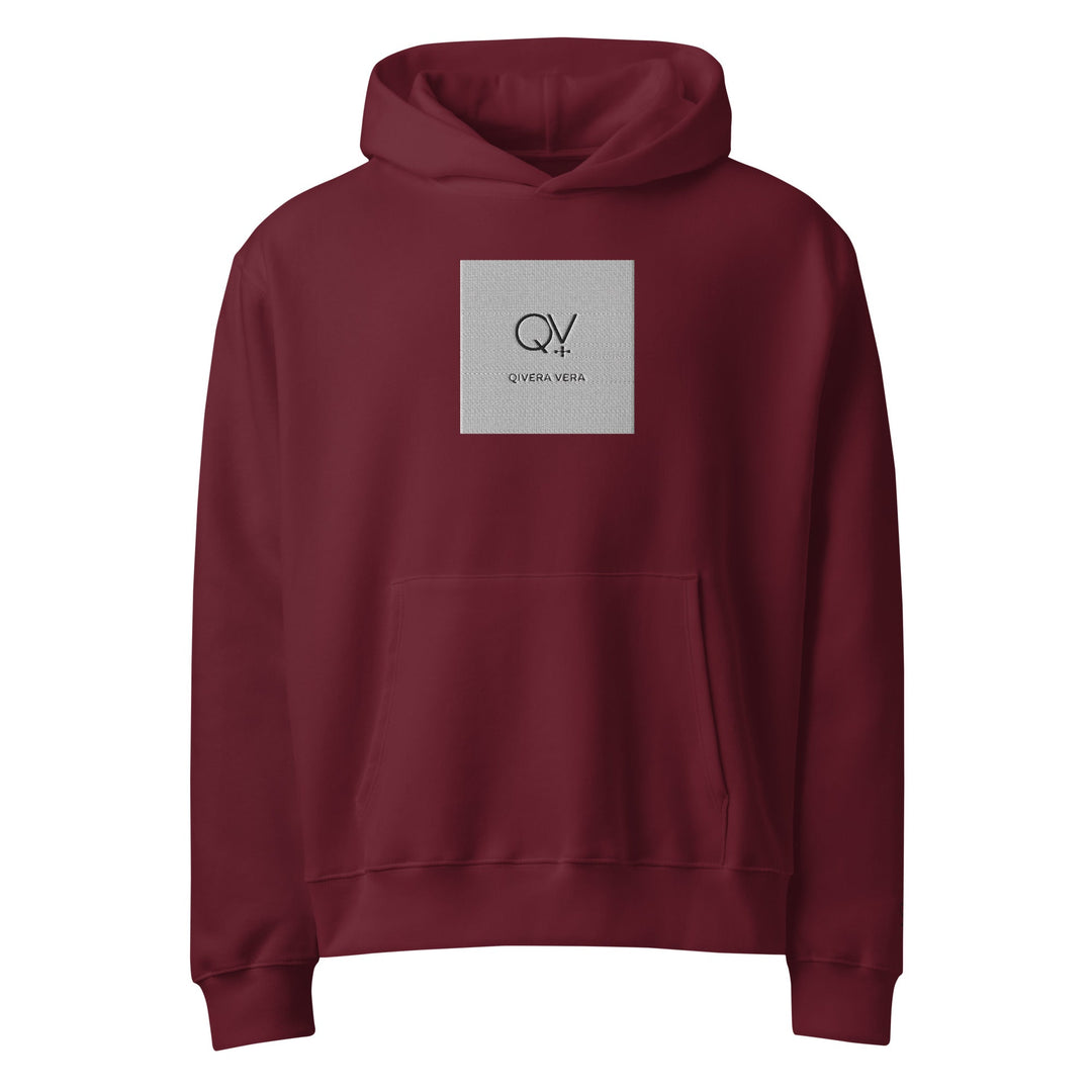 QIVERA VERA - Monogramme _ Sweat à capuche épais oversize - QIVERA VERAQIVERA VERA - Monogramme _ Sweat à capuche épais oversizeQIVERA VERAéco - responsable