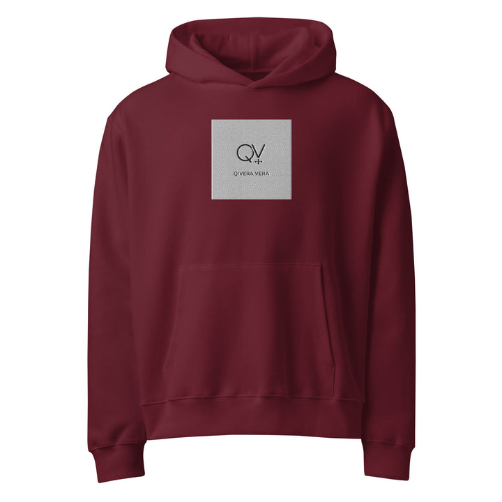 QIVERA VERA - Monogramme _ Sweat à capuche épais oversize - QIVERA VERAQIVERA VERA - Monogramme _ Sweat à capuche épais oversizeQIVERA VERAéco - responsable