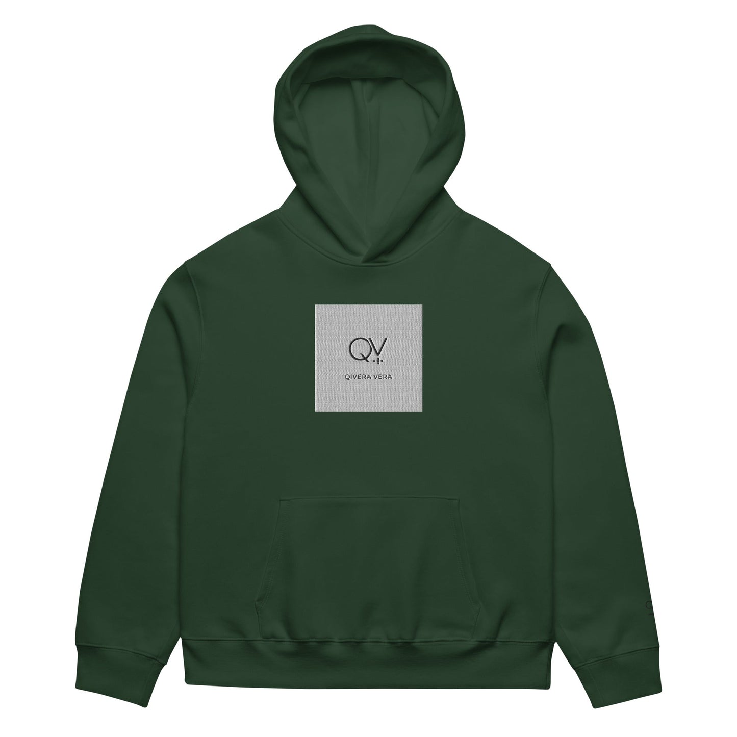 QIVERA VERA - Monogramme _ Sweat à capuche épais oversize - QIVERA VERAQIVERA VERA - Monogramme _ Sweat à capuche épais oversizeQIVERA VERAéco - responsable