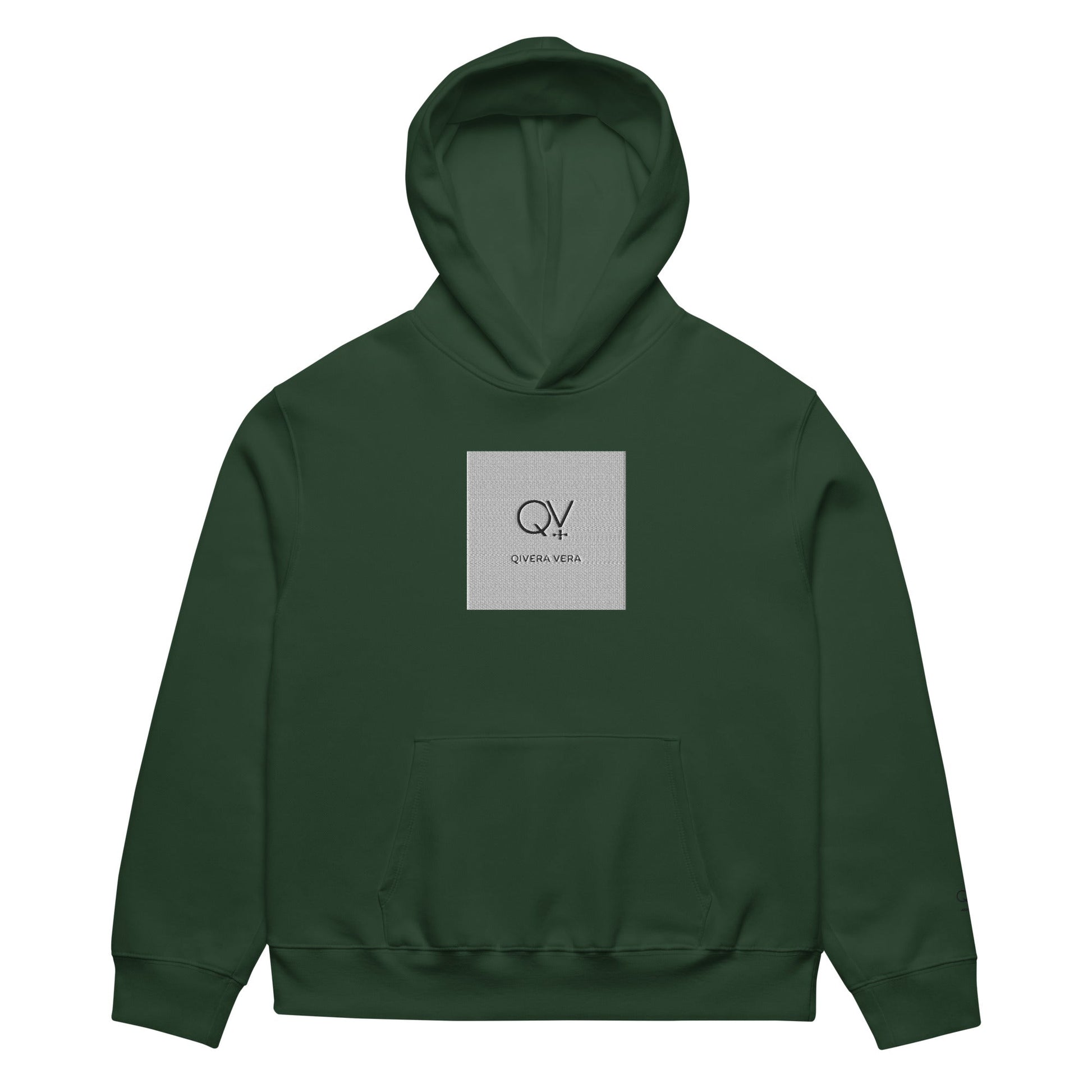 QIVERA VERA - Monogramme _ Sweat à capuche épais oversize - QIVERA VERAQIVERA VERA - Monogramme _ Sweat à capuche épais oversizeQIVERA VERAéco - responsable