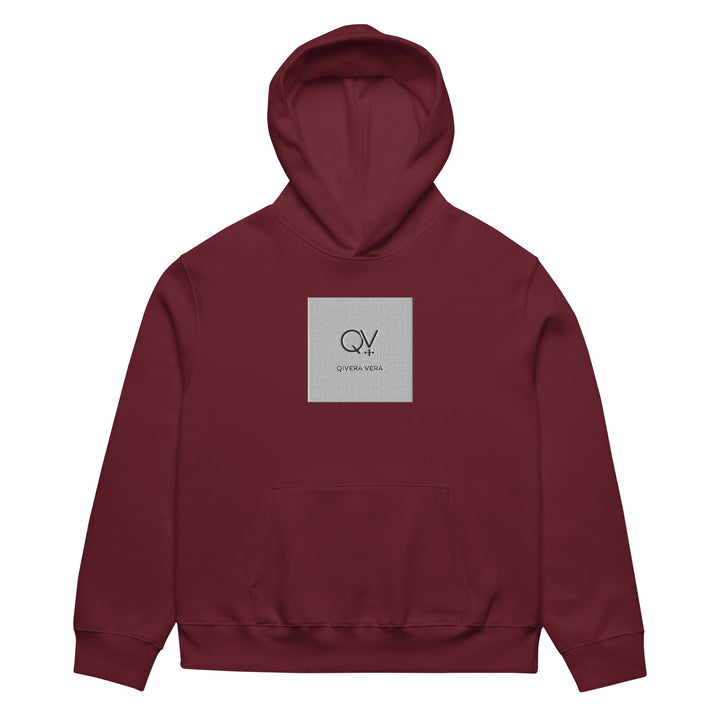 QIVERA VERA - Monogramme _ Sweat à capuche épais oversize - QIVERA VERAQIVERA VERA - Monogramme _ Sweat à capuche épais oversizeQIVERA VERAéco - responsable