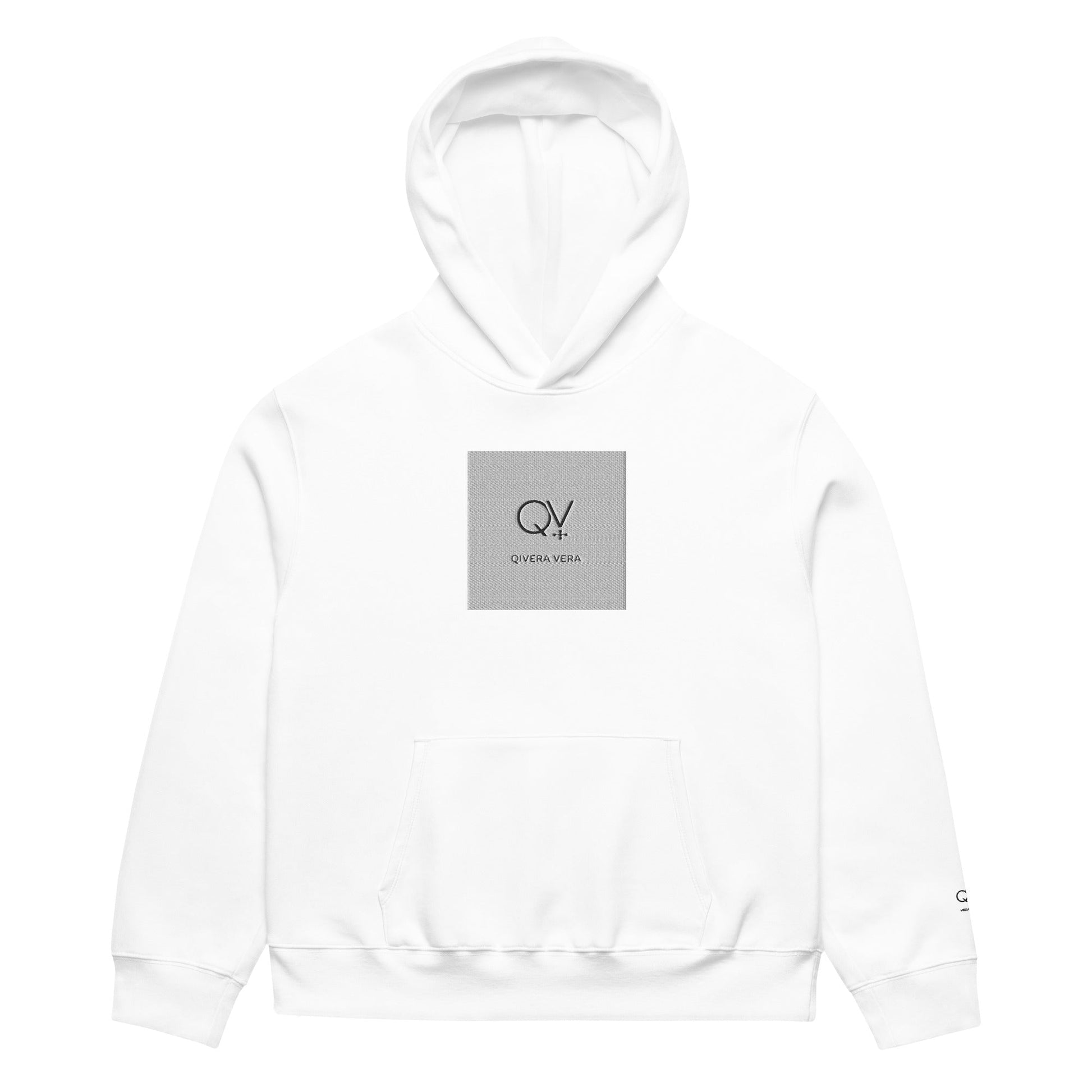 QIVERA VERA - Monogramme _ Sweat à capuche épais oversize - QIVERA VERAQIVERA VERA - Monogramme _ Sweat à capuche épais oversizeQIVERA VERAéco - responsable