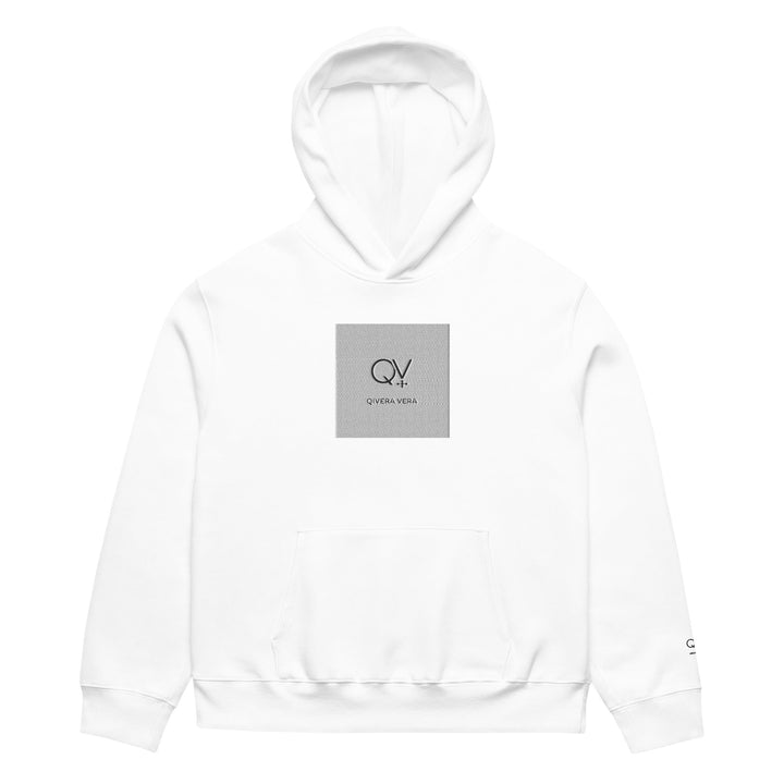 QIVERA VERA - Monogramme _ Sweat à capuche épais oversize - QIVERA VERAQIVERA VERA - Monogramme _ Sweat à capuche épais oversizeQIVERA VERAéco - responsable