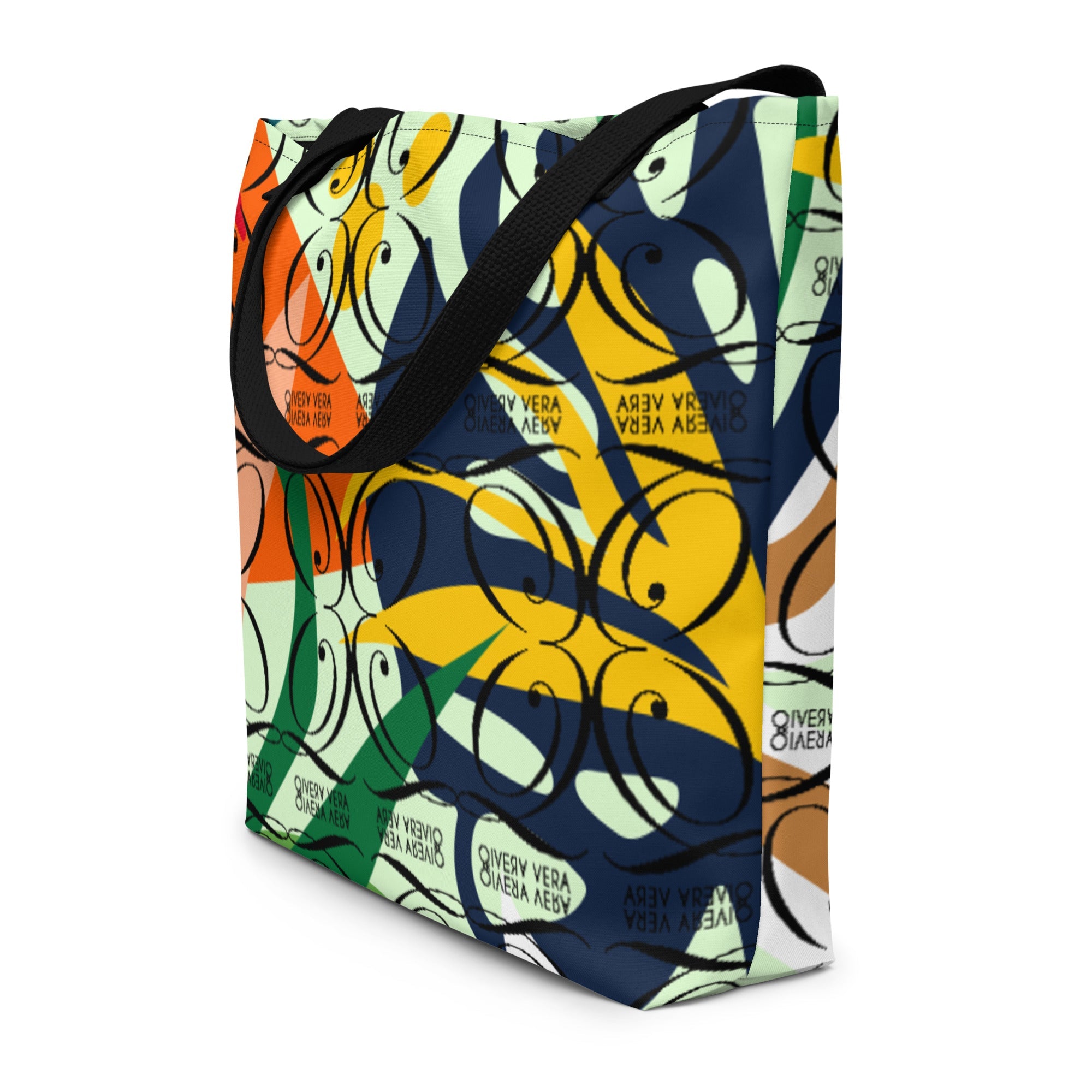 QIVERA VERA - Tote bag large all over - QIVERA VERAQIVERA VERA - Tote bag large all overQIVERA VERAéco - responsable