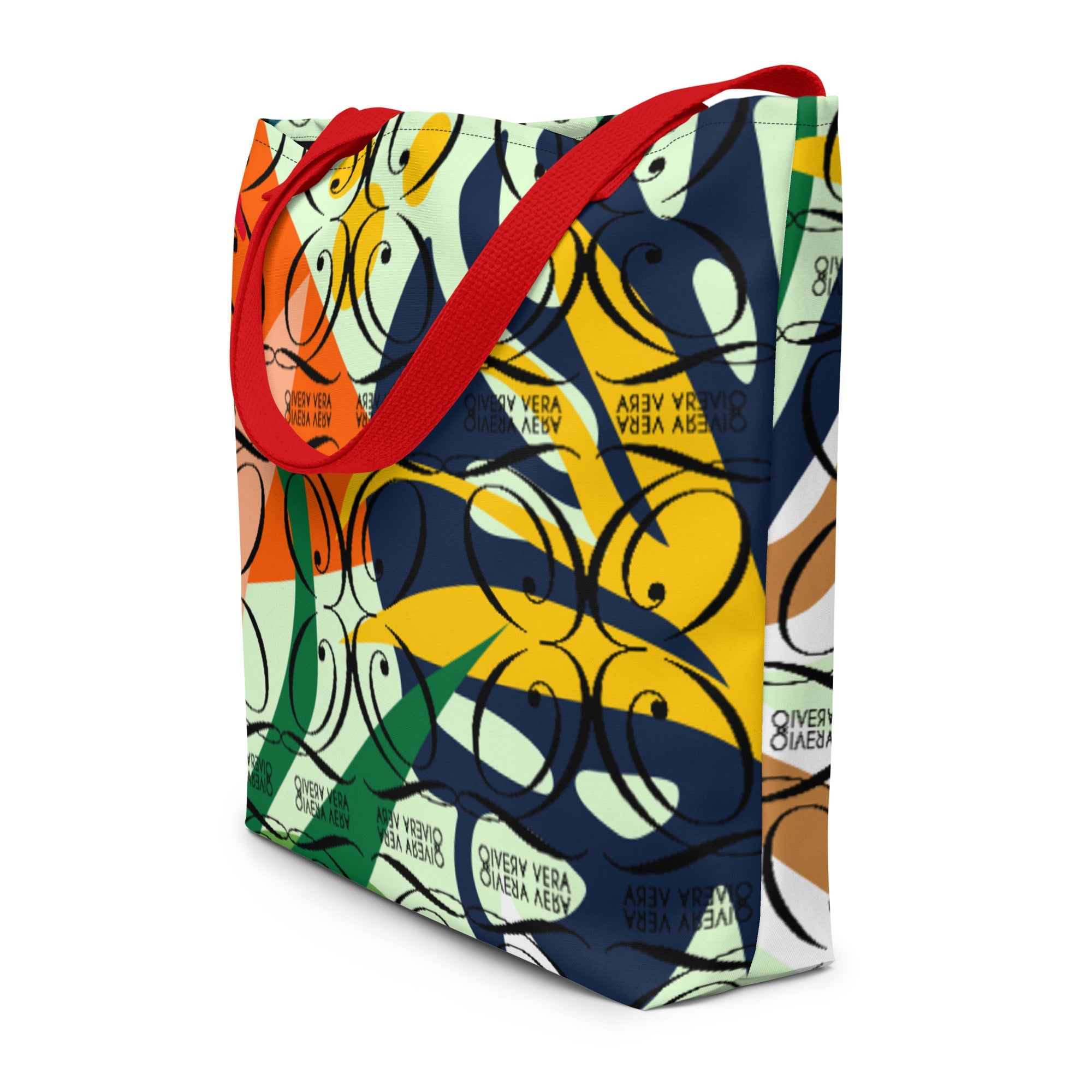 QIVERA VERA - Tote bag large all over - QIVERA VERAQIVERA VERA - Tote bag large all overQIVERA VERAéco - responsable