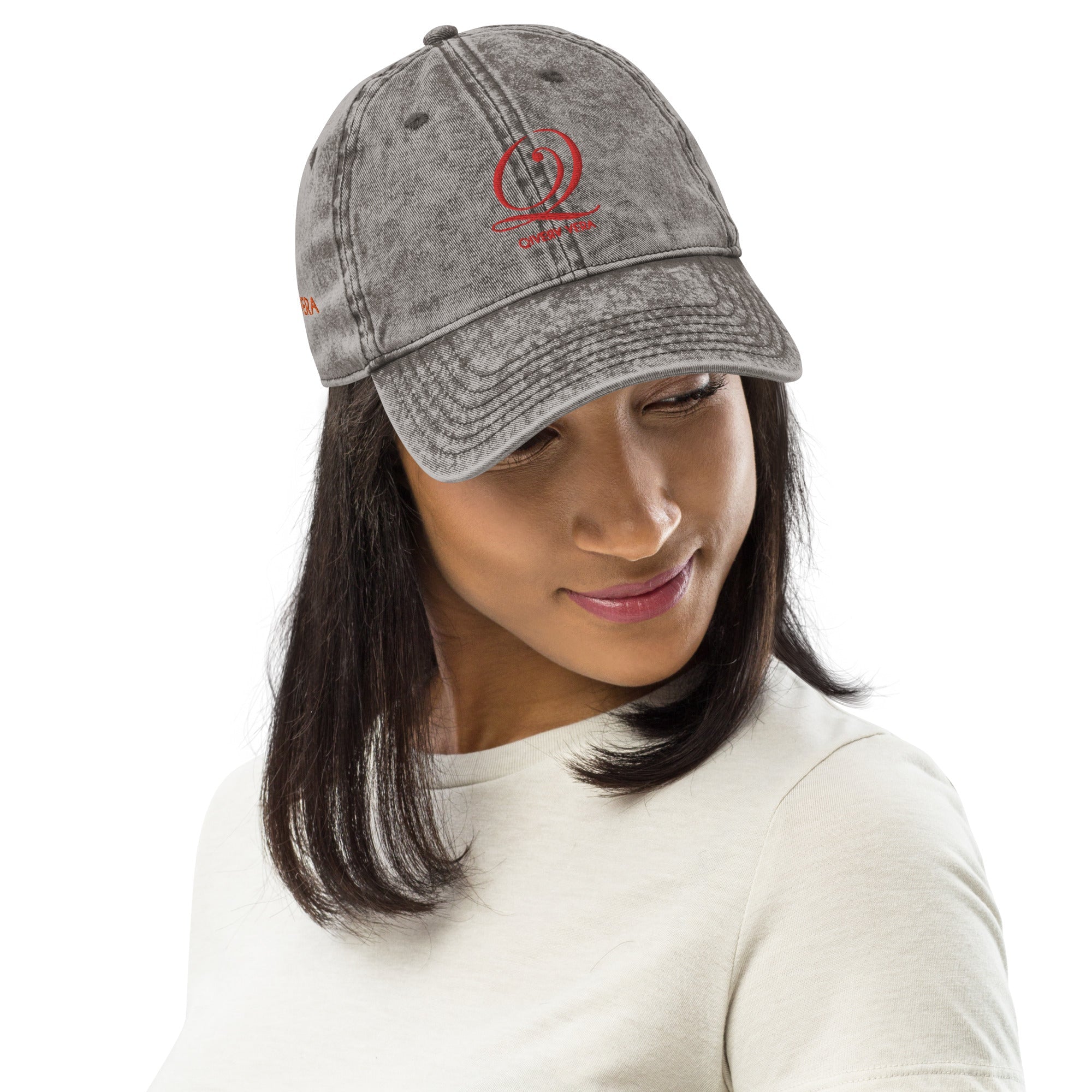 QIVERA VERA - Vintage Cotton Twill Cap - QIVERA VERAQIVERA VERA - Vintage Cotton Twill CapQIVERA VERAéco - responsable