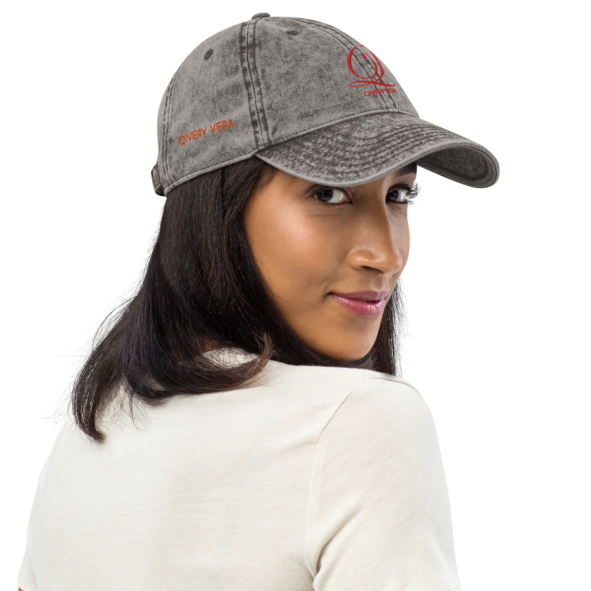 QIVERA VERA - Vintage Cotton Twill Cap - QIVERA VERAQIVERA VERA - Vintage Cotton Twill CapQIVERA VERAéco - responsable