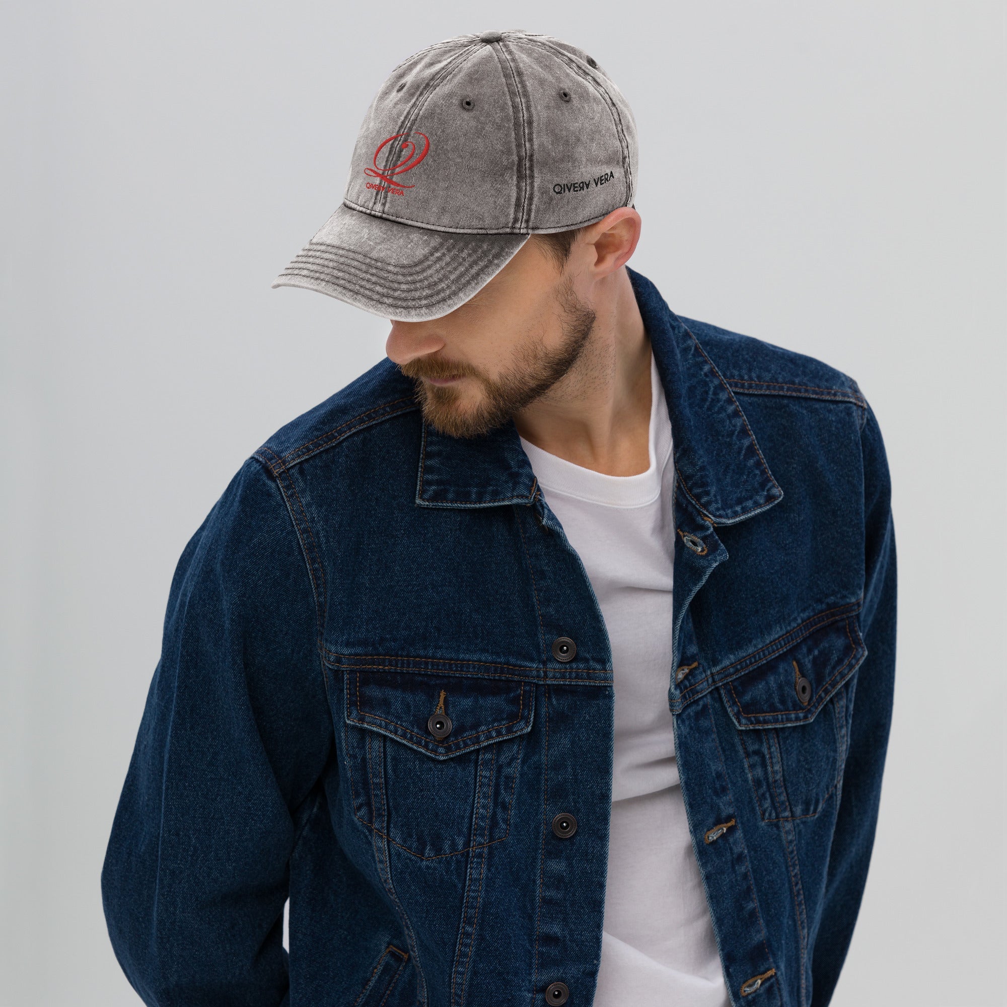 QIVERA VERA - Vintage Cotton Twill Cap - QIVERA VERAQIVERA VERA - Vintage Cotton Twill CapQIVERA VERAéco - responsable