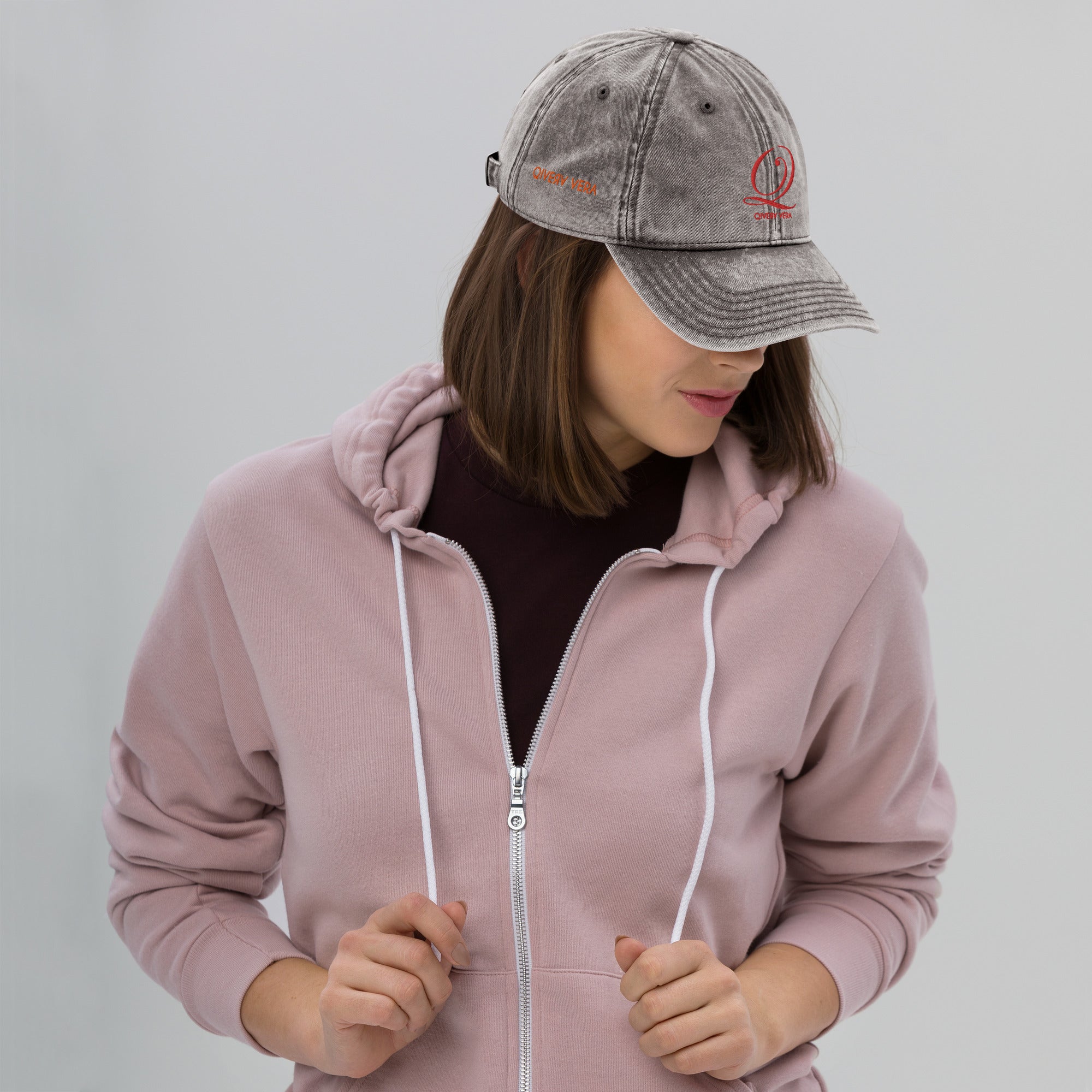 QIVERA VERA - Vintage Cotton Twill Cap - QIVERA VERAQIVERA VERA - Vintage Cotton Twill CapQIVERA VERAéco - responsable