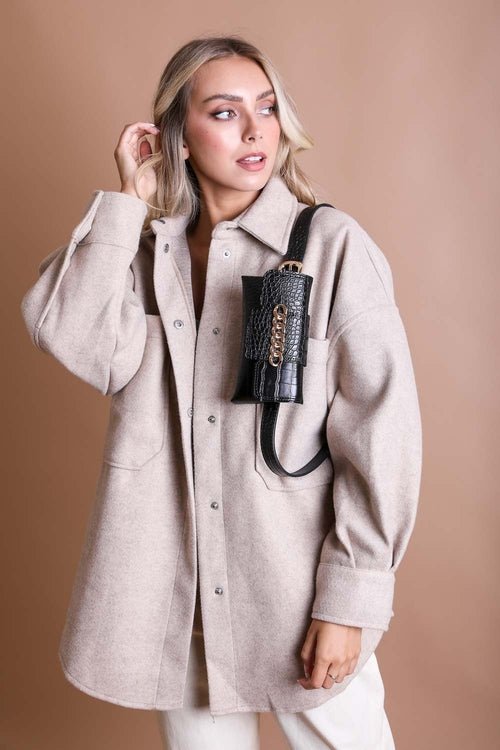 Wide Clutch Chain Belt Bag - QIVERA VERAWide Clutch Chain Belt BagQIVERA VERAéco - responsable